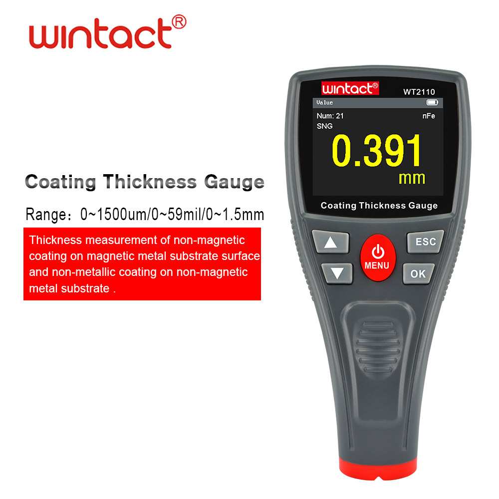 汇天益WT2110高精度铁铝基底涂层测厚仪 Coating Thickness Gauge图片