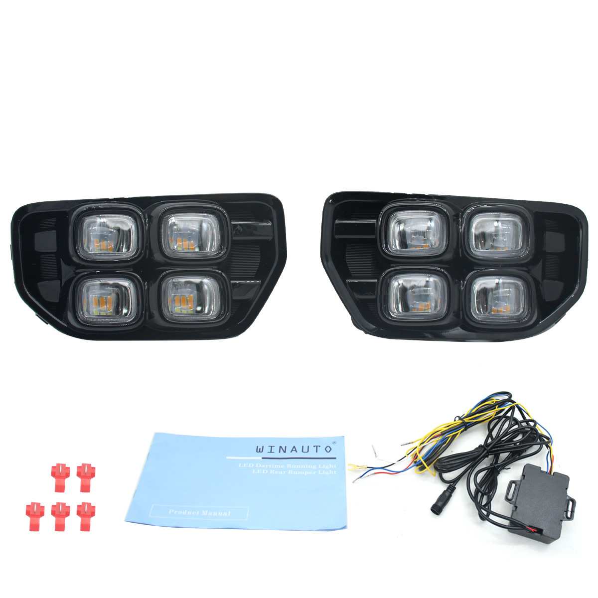 适用于RANGER游琦侠2023-2024双色日行灯LED日间行车中网灯厂家