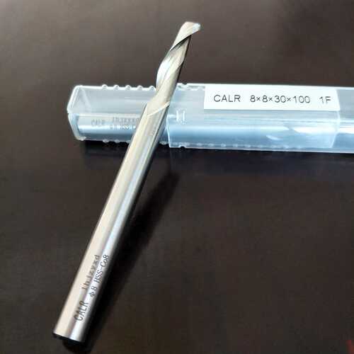 仿形铣刀数控中心专用铝门窗幕墙锁孔8x8x30x100单刃仿型铣铣刀
