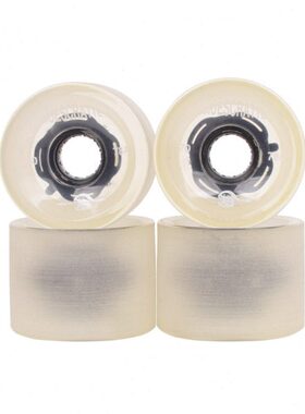 静音E轮轮子长板透明冲浪板减震轴承闪光专业地C陆PU磨砂AB11发光