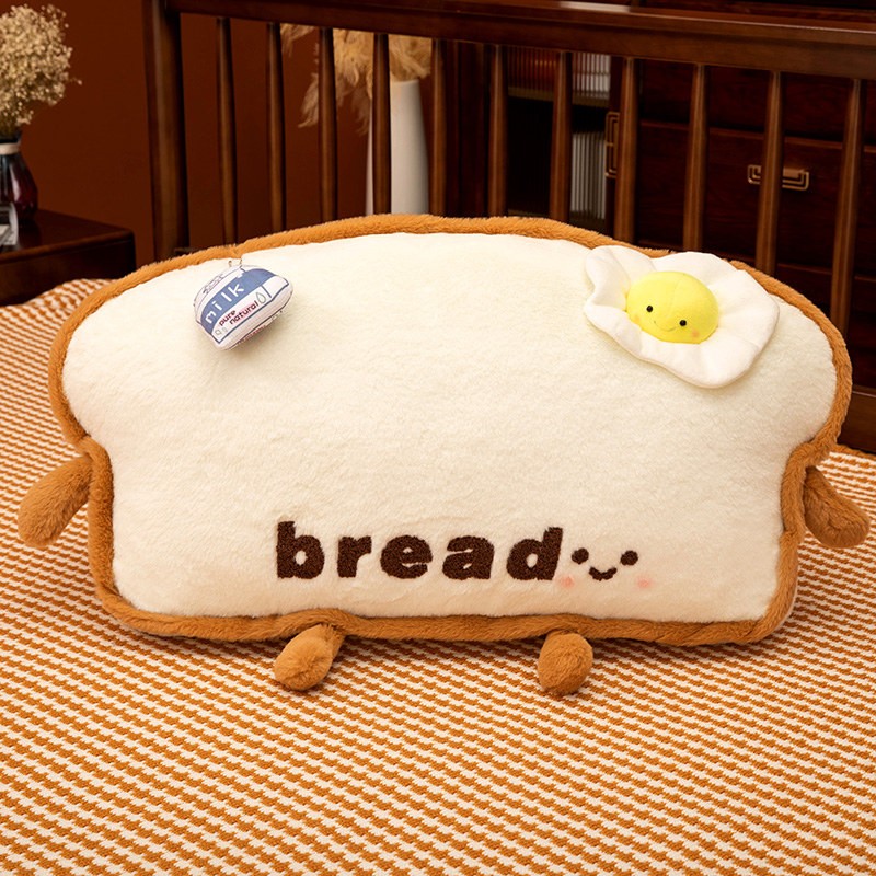 吐司靠枕床头g卧室床上靠垫女生睡觉夹腿抱枕超软宿舍靠背垫可拆