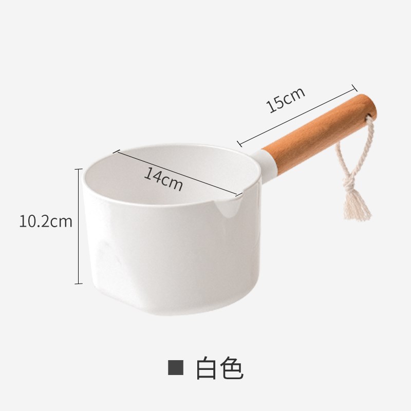 榉木可立c水勺家用厨房舀水瓢长柄塑料多用途大号厨房创意加深水