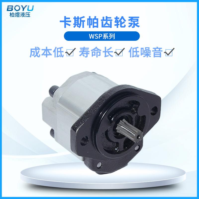 卡斯帕液压齿轮泵农用齿轮泵WSP.10系列可替代国产低噪音齿轮油泵