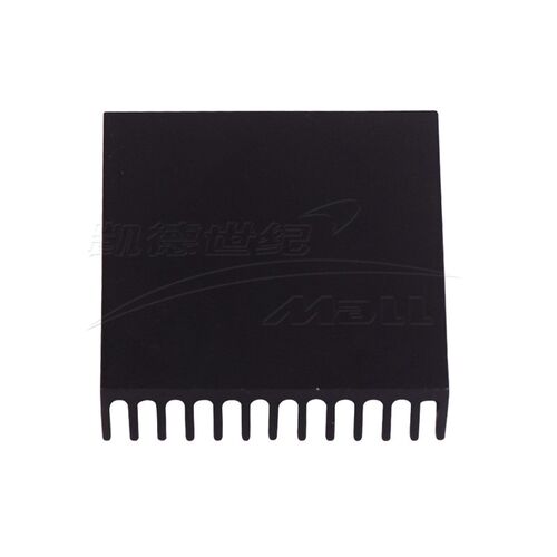 散热片 40*40*11MM 黑色 优质散热器