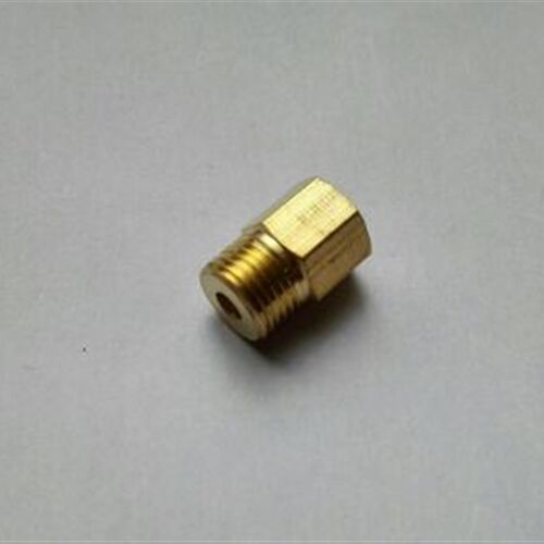 内外丝铜接头 内螺纹m8x1 外螺纹m10x1 内螺纹约7mm 外螺纹10mm
