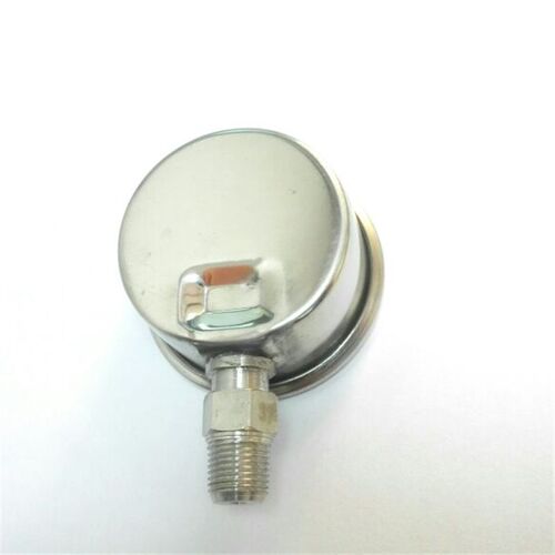 40mm 不锈钢压力表 防腐 耐高温 压力6bar 90psi 后外壳直径41mm