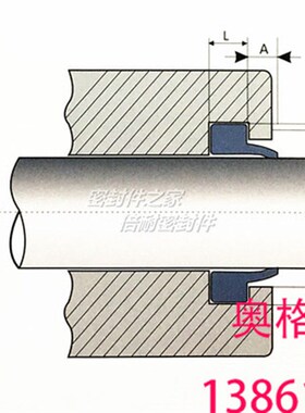 液压油缸油封大全JA500*517.5/560*578*10.5*18活塞杆防尘密封圈