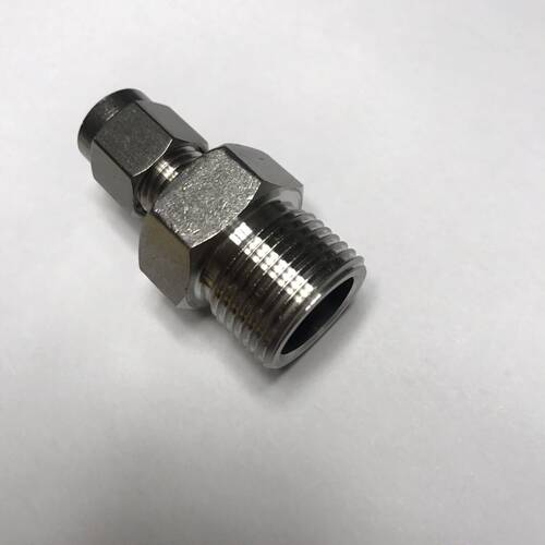 M20x1.5不锈钢卡套接头 机械五金管接头 金属管道配件