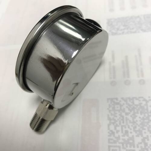 压力 70kg 1000psi 耐震压力表 ZYIA 直径60mm 螺纹PT1/4 径向