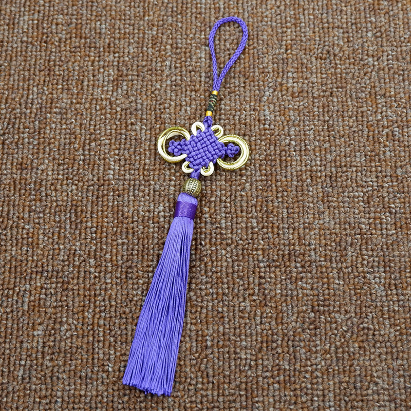 10个装 中国结小号挂件s绳装饰流苏穗子小礼品送老外吊坠迷你 包