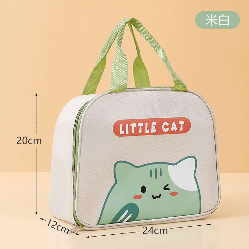 卡通饭盒学生小i学生专用袋2023新款防水多层手提保温包上班族带