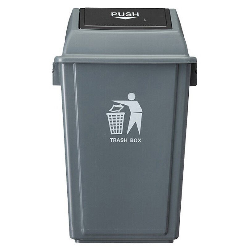 加厚塑料垃圾桶分类上海大号工业厨房无盖K环卫桶户外室内垃圾桶