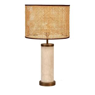 意大利Nassi 天然藤制灯罩枱灯SONORA RATTAN TABLE LAMP 49cm 高