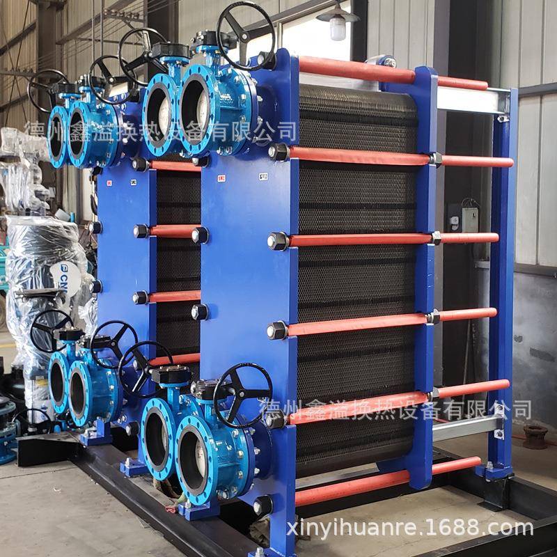 316L不锈钢板片钛板板片丁腈橡胶垫片板式换热器