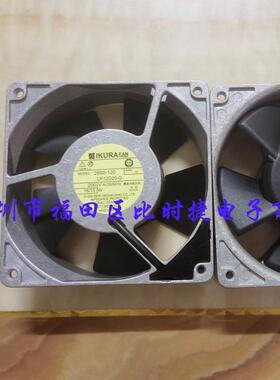 原装进口IKURA Fan UP12D20-G 200V 16/15W 12cm 机柜 散热风扇