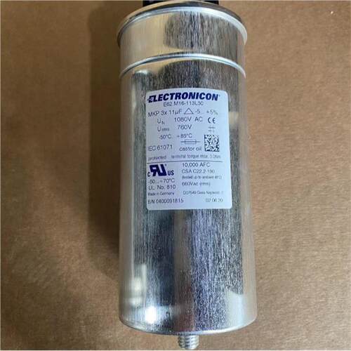 E62.M16-113L30 MKP 1080VAC 3x11uF 760V ±5% 三相电力薄膜电容