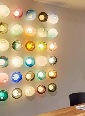 加拿大bocci28s现代简约儿童房床头卧室创意个性卫生间灯客厅壁灯