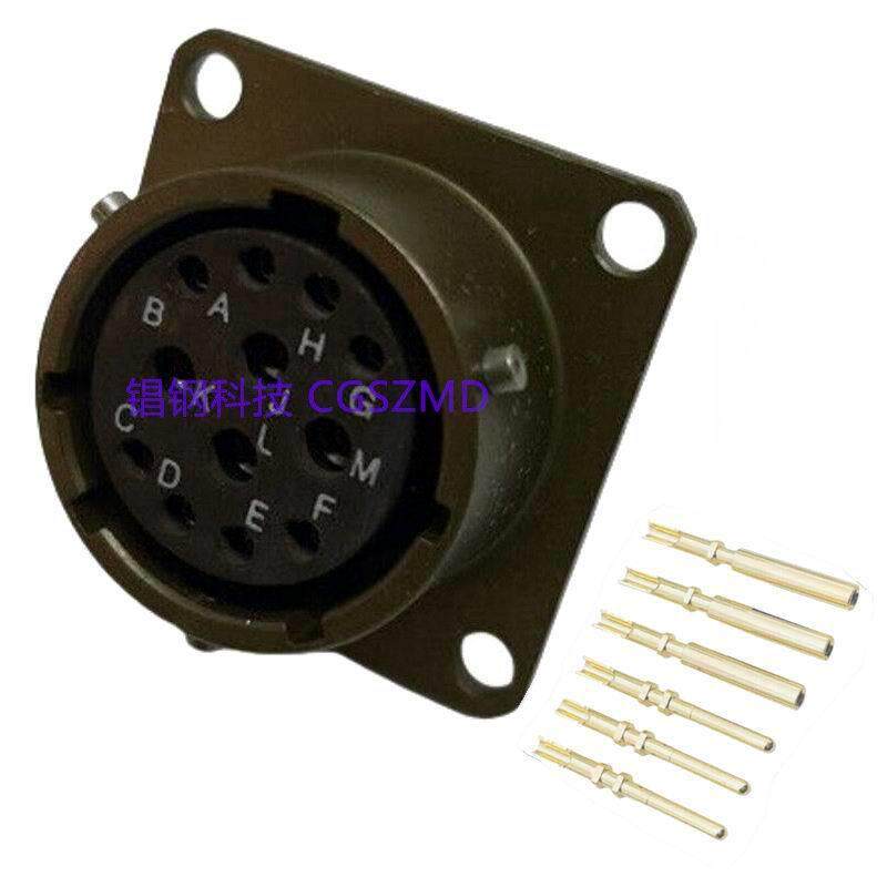 MIL-DTL-26482 PT02E20-39P Series II Equivalent冷压航空插头