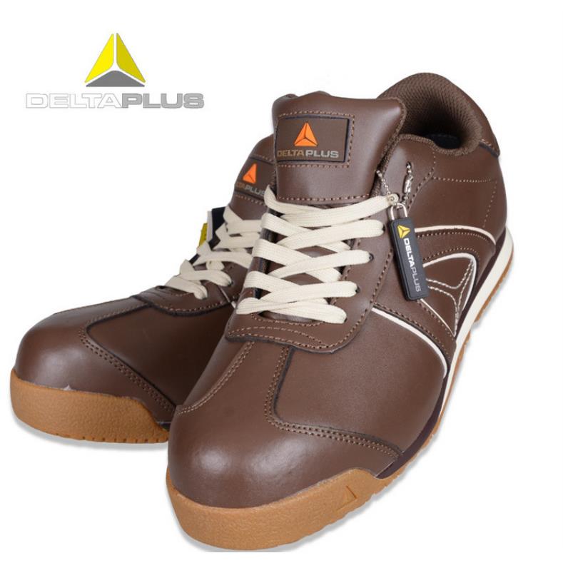 代尔塔301342低帮防静电防砸防刺穿耐油劳保鞋防滑轻便透气安全鞋