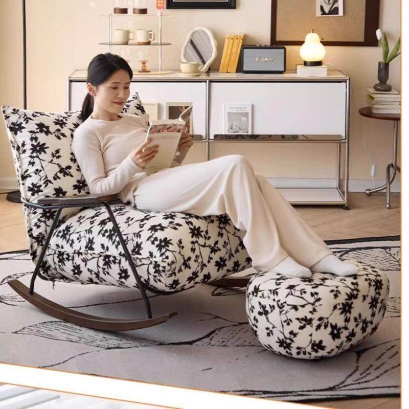 【折扣价】水墨画复古摇椅家用单人卧室客厅阳台懒人沙发休闲躺椅,鲜花速递/花卉仿真/绿植园艺,其它园艺用品,淘宝优惠券,粉丝福利购,淘宝优惠卷