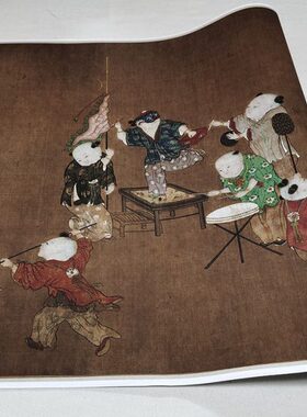 利真迹博物馆13图美国. 藏夫兰6cm9夏x9葵 婴戏 画克5明卷0复制: