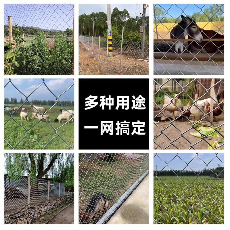 热浸镀锌防锈铁丝围栏网户外圈牛羊钢丝网J圈山围果园护栏网养鸡