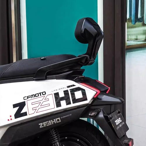 适用极核AdE4电摩电自靠背铝合金直上后靠背一体坐加厚靠垫改装件