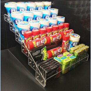 置物货架店超市利前收银台架放糖果桌面柜口香糖展示架便架子陈列