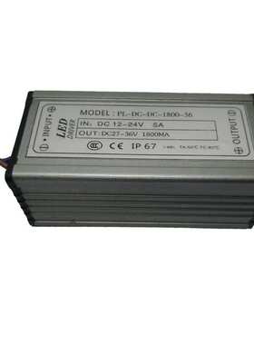 太阳能驱动 10串6并60W 12-24VDC输入 1800MA 低压投光灯电源