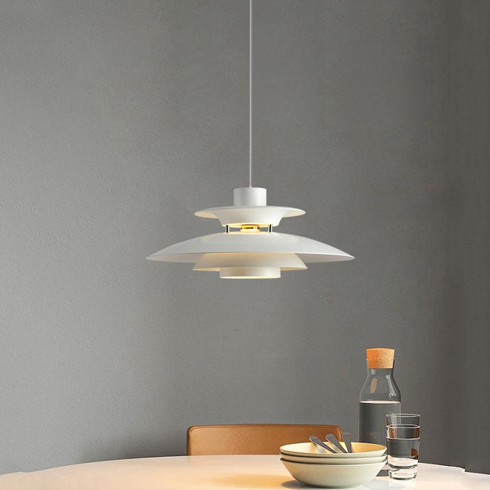 北欧PH5餐厅吊灯简约现代饭厅餐桌吧台灯丹麦设计师创意飞碟吊灯