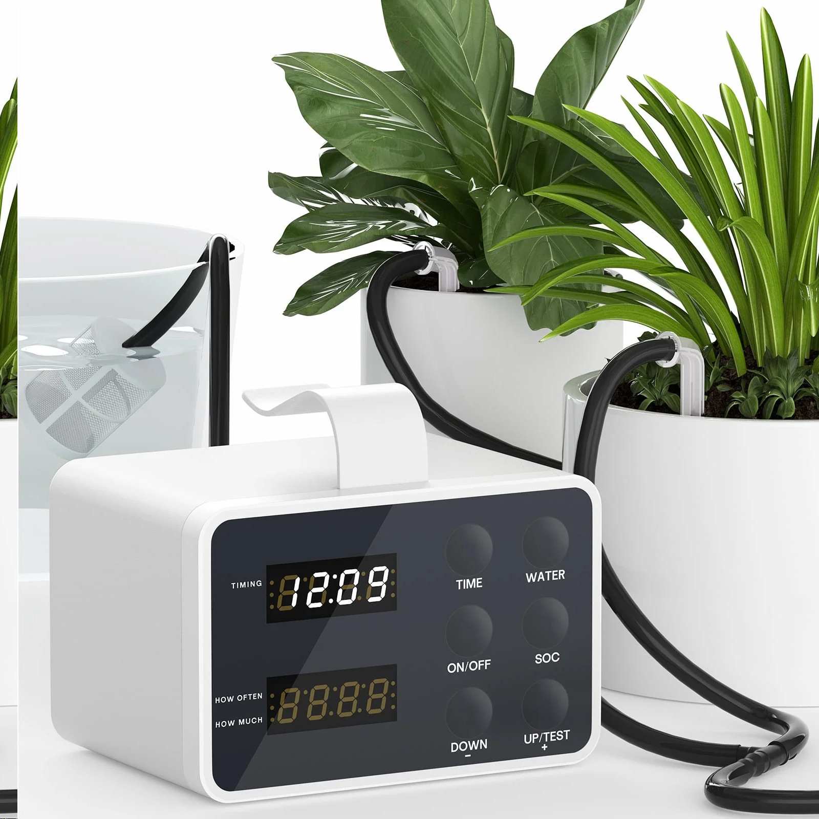 厂家大屏显示防虹吸自动浇花器植物盆栽定时智能浇水器定时器