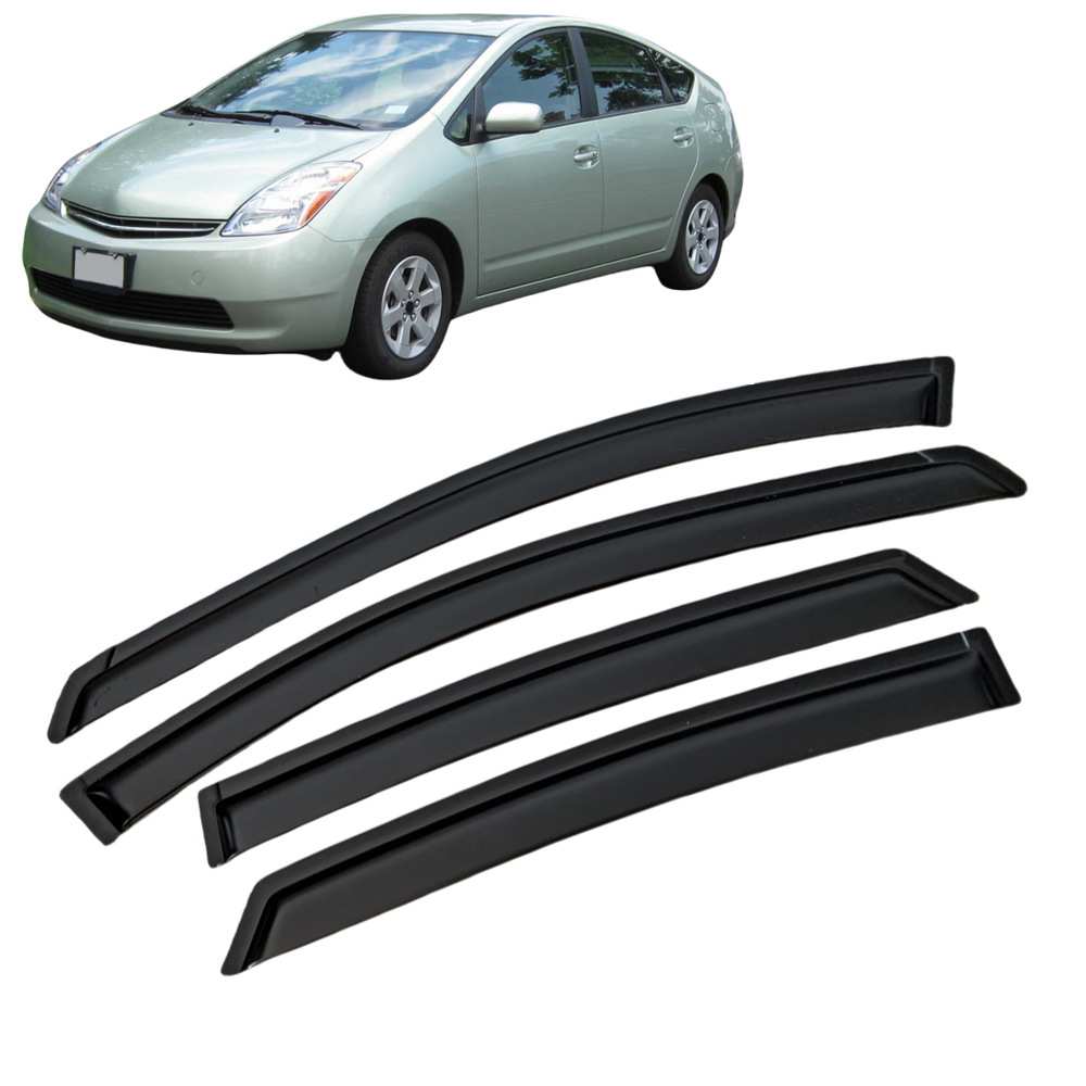适用丰田TOYOTA PRIUS XW20 2006-2009晴雨挡侧窗导流板雨眉加厚