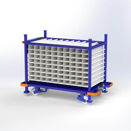 周转器具 物流周转设备 汽车零部件料架 可带轮 可折叠