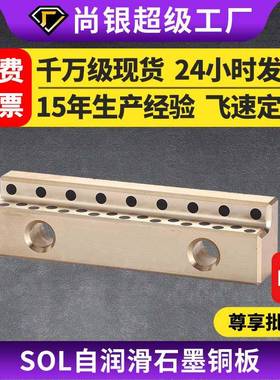 JSL SOL26 32 502962.70 FIBRO自润滑板耐磨导板石墨铜板滑块制做