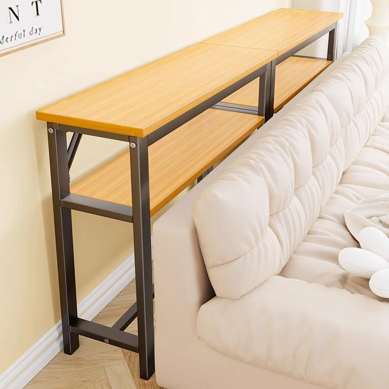 沙发后置物架床尾床头床边窄夹缝墙边门后极窄收纳窄款长条缝隙柜