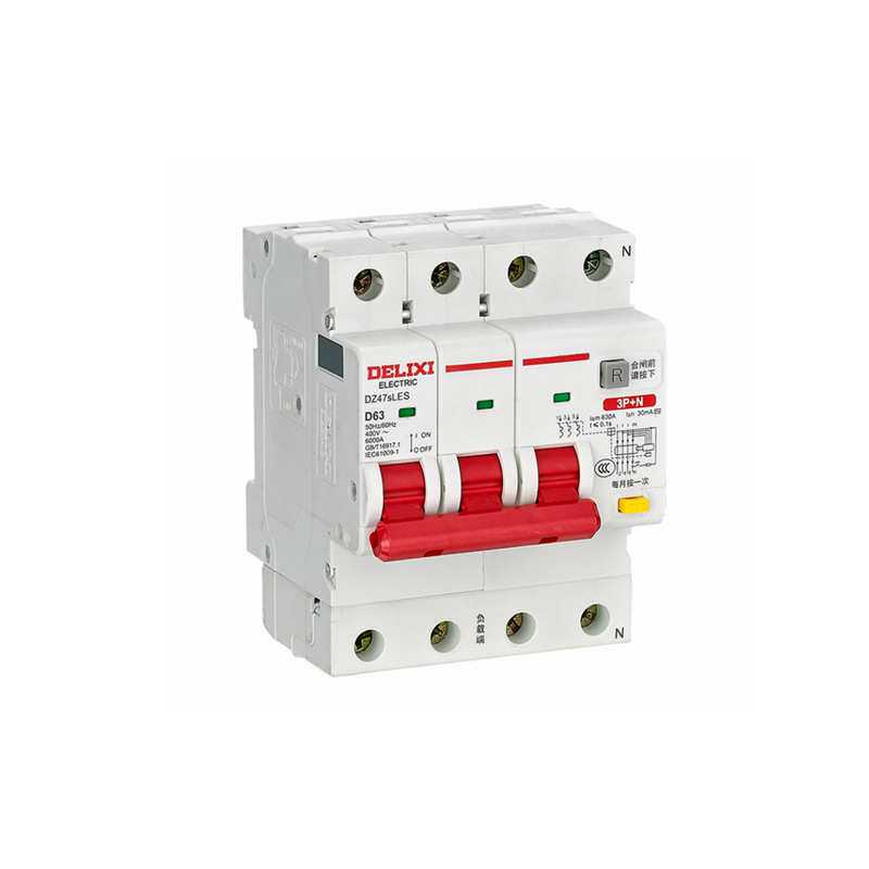漏电断路器 DZ47SLES 3P 10A16A20A25A32A40A50A63A 小体积AC型