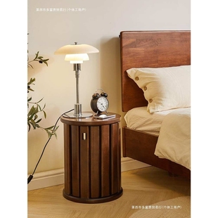 梳妆凳圆凳子床头放置物茶几叠叠乐折小户型实木餐桌椅边角备 包邮