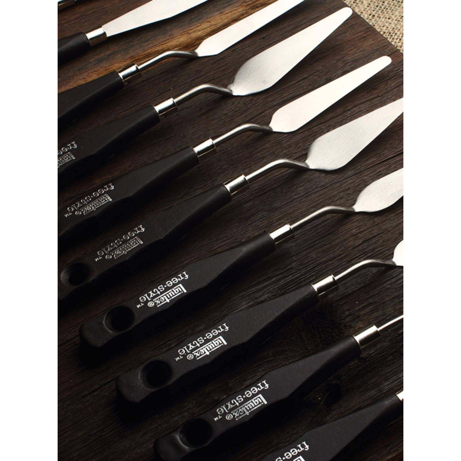 Liquitex丽唯特刮刀自由风丙烯油画刀颜料调色刀大铲刀肌理绘画刀