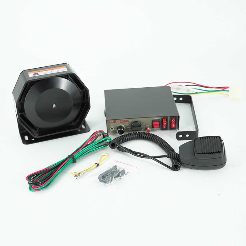 超响9音警报器喇叭 12V 24V汽车喇叭 高音头 200W 高音头