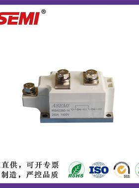 MSAD260-14 MSAD260-12 ASEMI首芯 单相整流模块 电机MSAD260-10