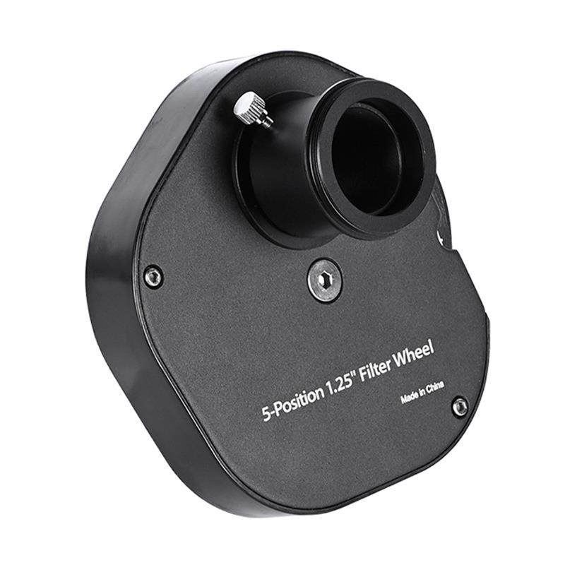 天文配件 5片式 1.25英寸手动滤镜轮 天文望远镜深空行星滤镜轮