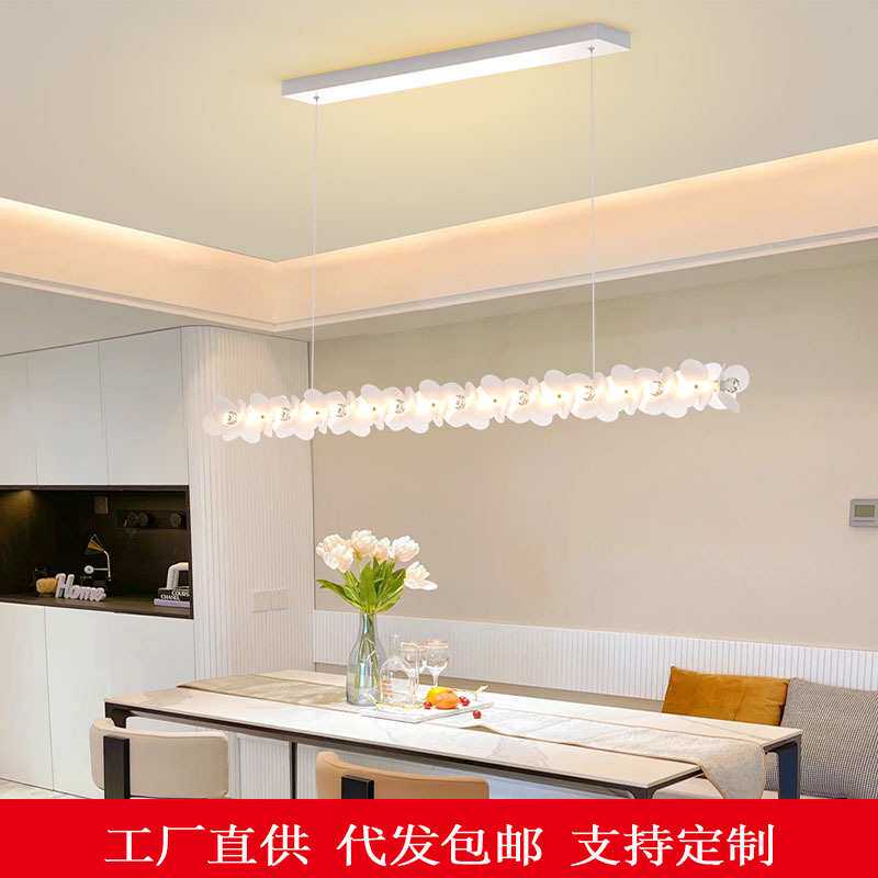 中山灯具厂直销大单价格从优创意个性蜡烛水晶花朵型简约现代