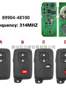 适用丰田汉兰达智能卡HYQ14ACX P1 D4 4D-67 314MHz 89904-48100