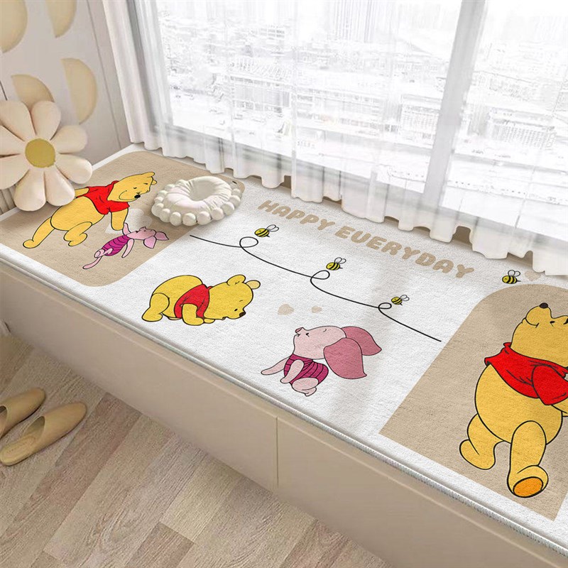 卡通飘窗垫2025新款轻奢高端窗台垫四I季通用网红卧室阳台垫子定