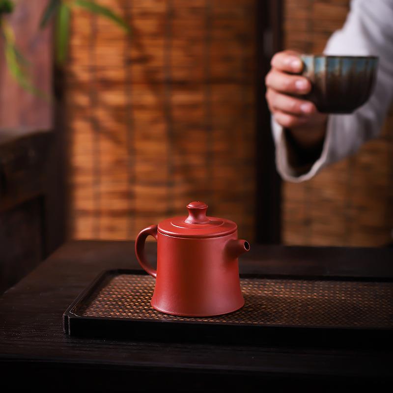ZS111厂家直供宜兴原矿紫泥茶壶龙血砂西施壶名家纯全手工泡茶壶