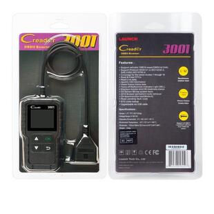 元征Launch Creader 3001 OBDII / EOBD Code Scanner故障码扫描