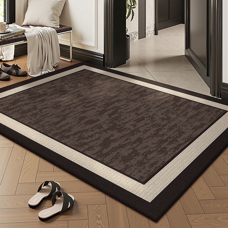 法式中古风入户门地垫高级感x进门门口防滑垫家用耐脏免洗玄关地