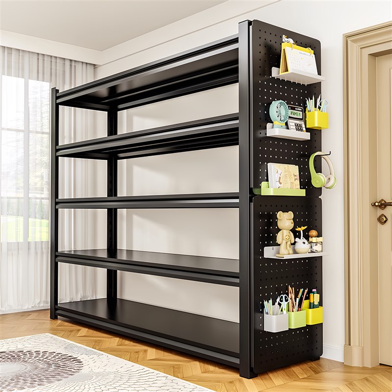 家用货架厨房置物架落地r多层阳台客厅收纳架多功能商用超市展示