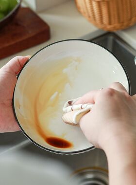 多功能天然木浆棉洗碗擦抹布压缩百洁布洗碗海绵刷锅厨房去污家用