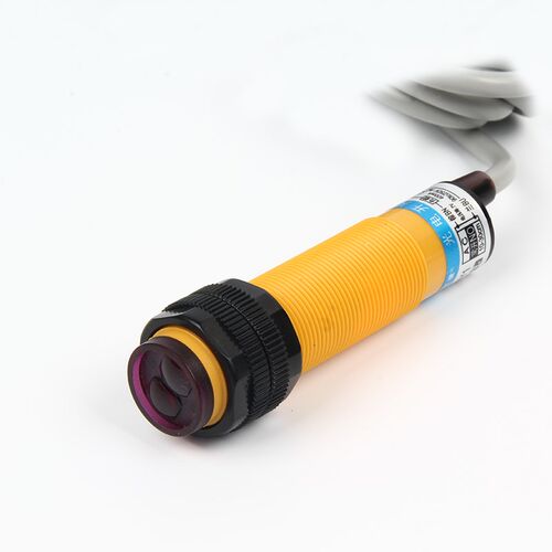 光电开关传感器漫反射AC220V红外线感应2线常开 E3F-DS30Y1 常开